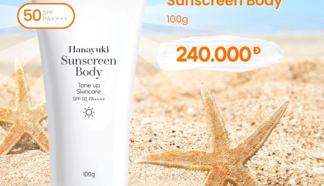 Kem chống nắng Hanayuki bị bóc mẽ: SPF chỉ 2,4 thay vì 50 như công bố