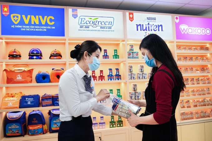 Chuỗi VNVC SHOP cung cấp sản phẩm dinh dưỡng và chăm sóc sức khỏe nhập khẩu chính hãng