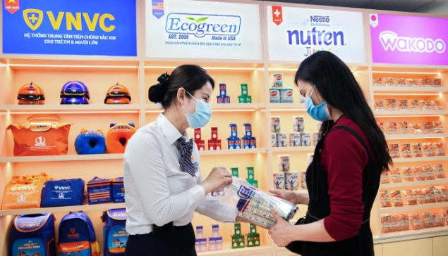 Chuỗi VNVC SHOP cung cấp sản phẩm dinh dưỡng và chăm sóc sức khỏe nhập khẩu chính hãng