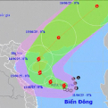 Áp thấp nhiệt đới mạnh lên thành bão – Cảnh báo cơn bão đầu tiên trên Biển Đông năm 2025